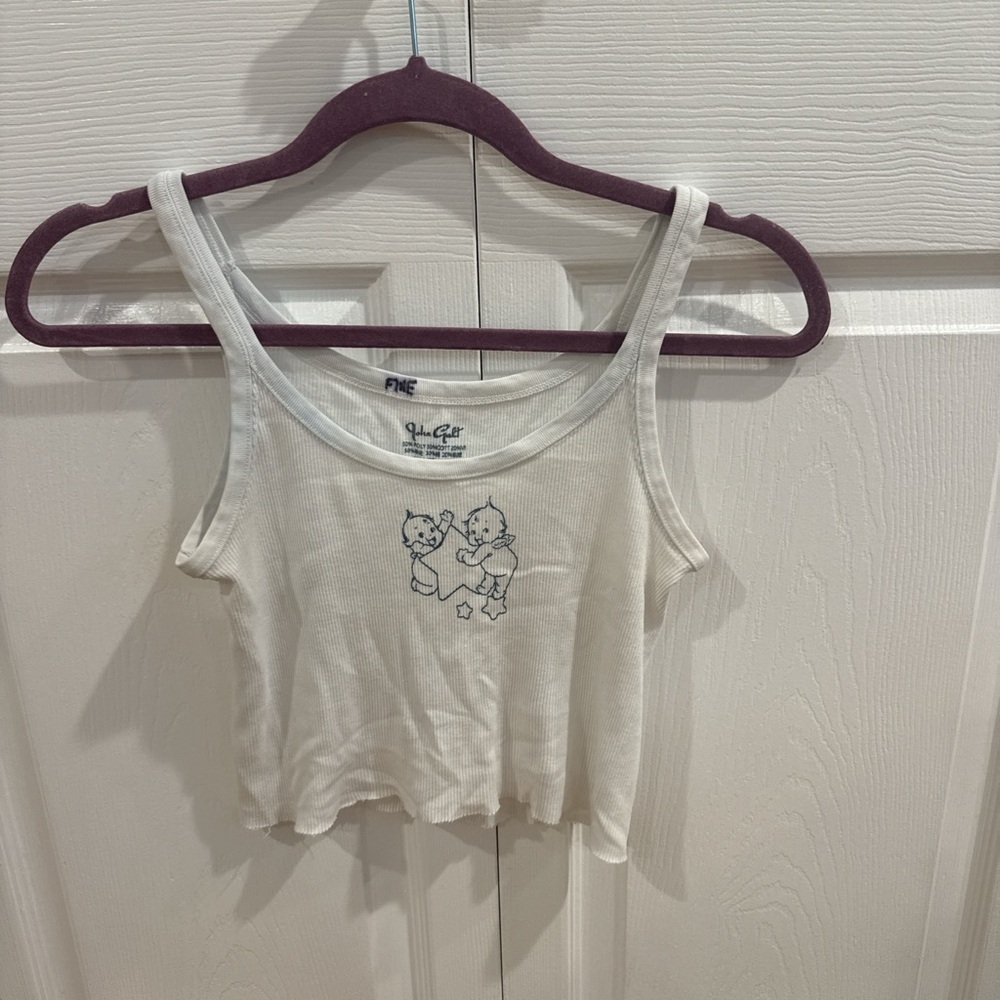 John Galt star angel crop top